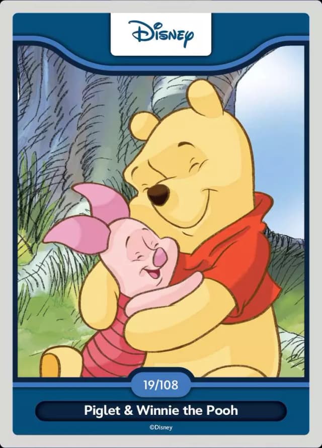 Piglet and Winnie the Pooh